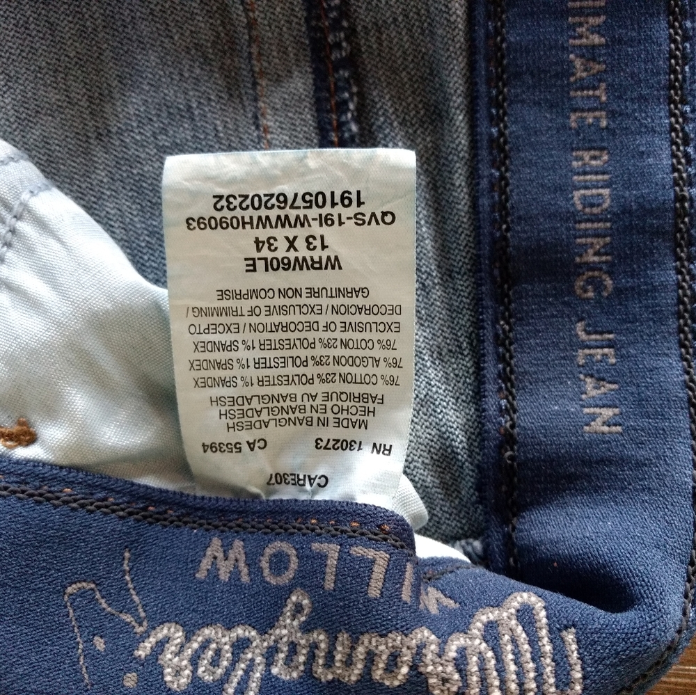 Wrangler Riding Jeans - Picture 2 of 6